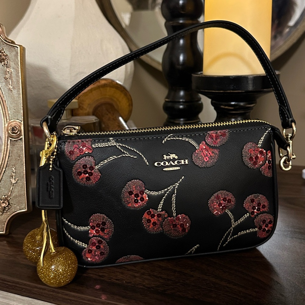 NWT | COACH Nolita 19 With Cherry Print - Picture 4 of 12